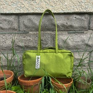 BAGGU NEW medium bowler green juice nwt 🥒🍏🥝